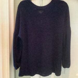 New Directions Blue Crew Neck Sweater